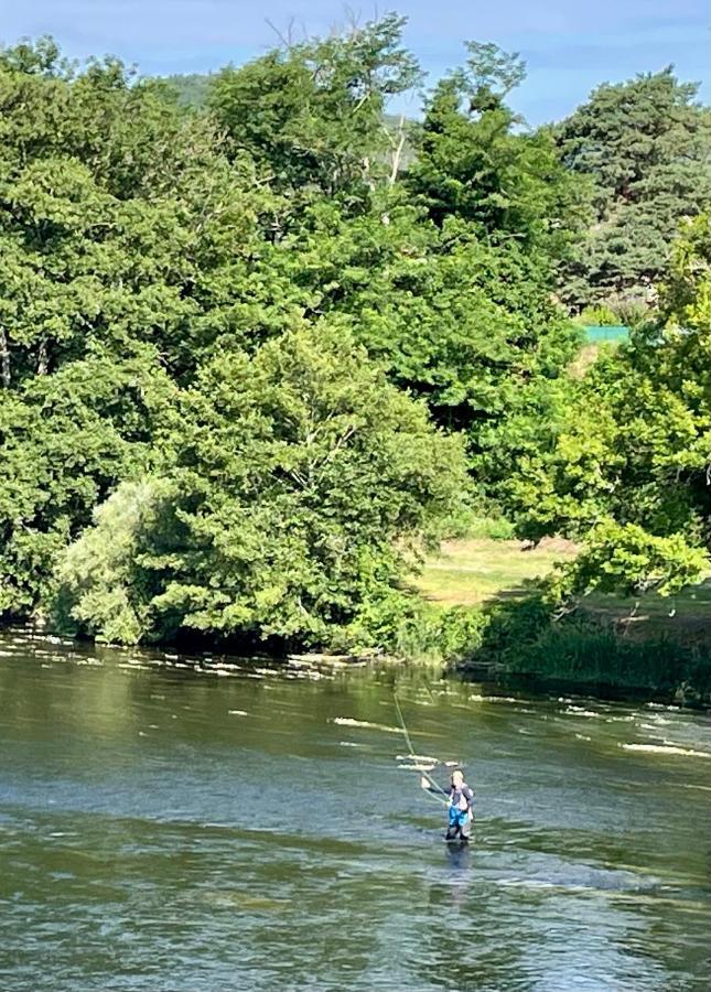 *A Setting Between Dordogne And Swimming Pool* Leilighet Argentat Eksteriør bilde